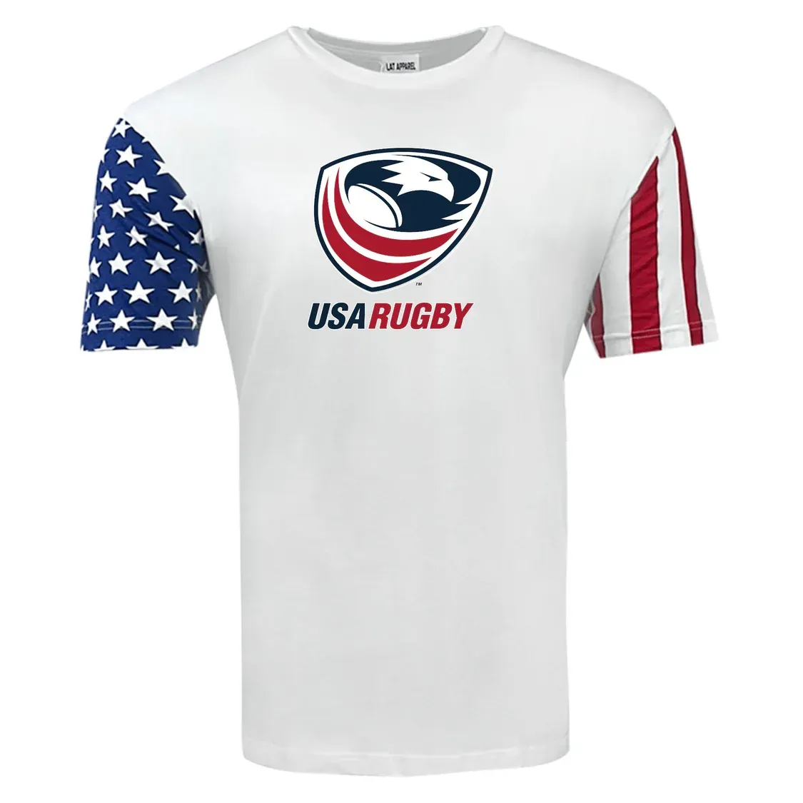 USA Rugby Stars and Stripes Logo Tee USA Rugby Stars and Stripes Logo Tee