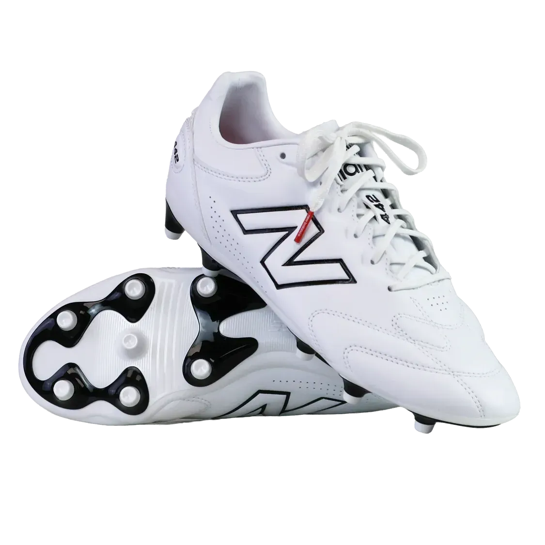New Balance Wide 442 Pro Boots (FG) v3 - White/Black New Balance Wide 442 Pro Boots (FG) v3 - White/Black