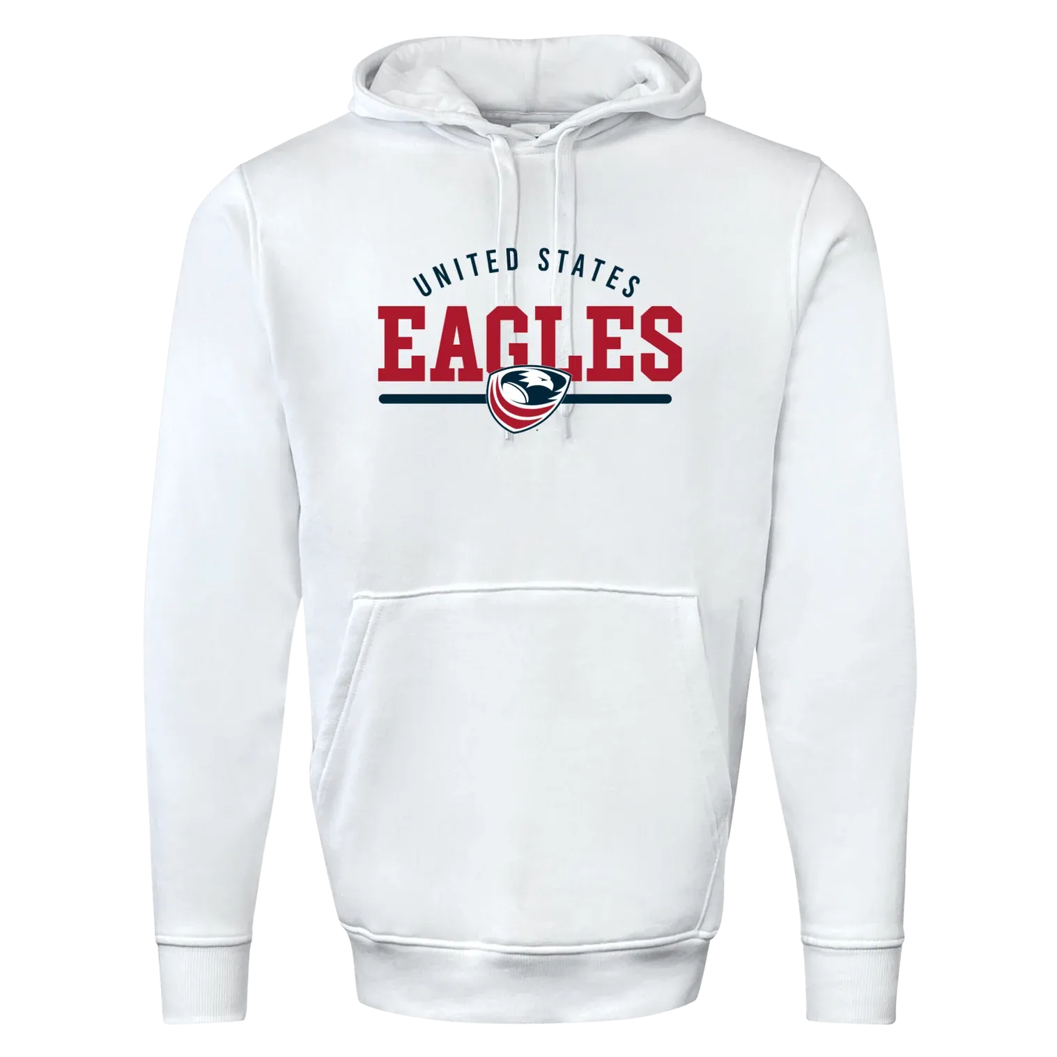 USA Rugby Wordmark 60/40 Pullover Hoodie