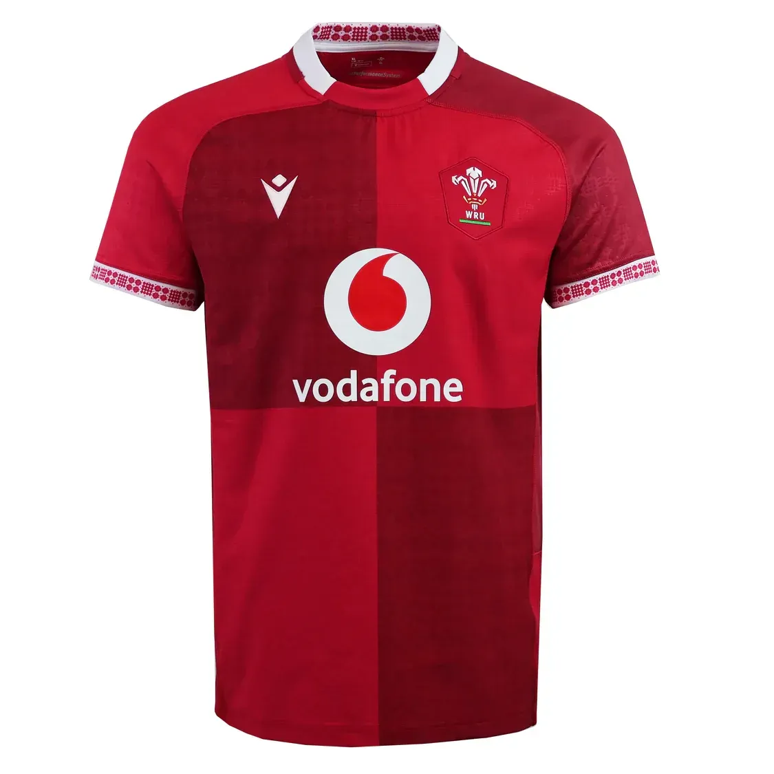 Wales 25/26 Authentic Matchday Home Jersey by Macron Wales 25/26 Authentic Matchday Home Jersey by Macron