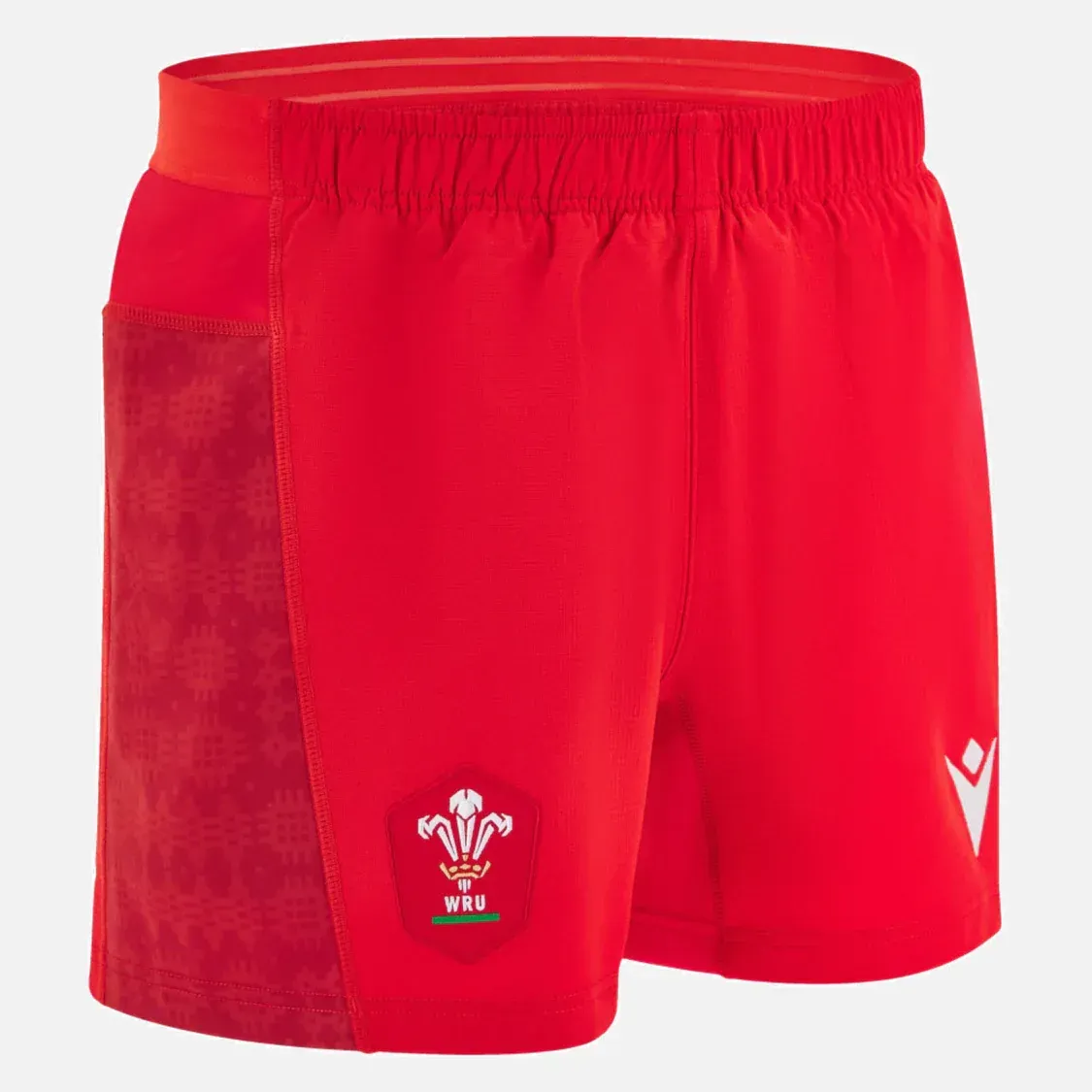 Wales 25/26 Matchday Home Shorts by Macron Wales 25/26 Matchday Home Shorts by Macron