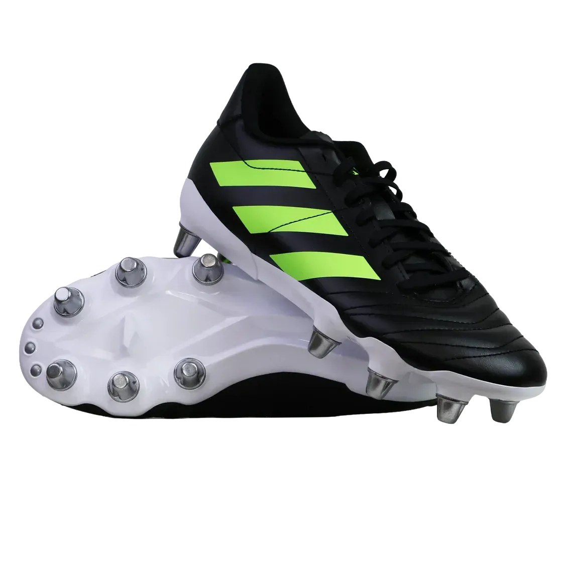 Adidas Kakari (SG) Boots - Core Black/Lucid Lemon/White Adidas Kakari (SG) Boots - Core Black/Lucid Lemon/White