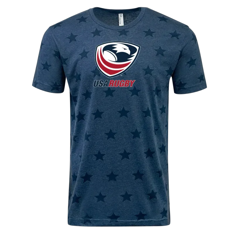 USA Rugby Five-Star Logo Tee