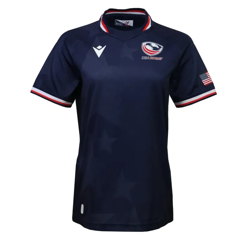 Women's USA Rugby 25/26 Replica Home Jersey by Macron