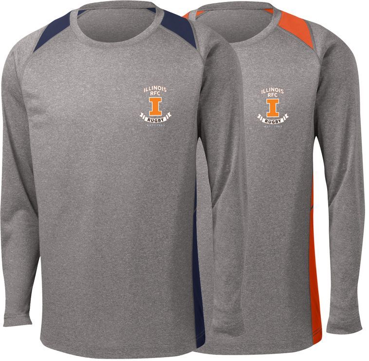 IRFC - Colorblock Long Sleeve Performance Shirt IRFC - Colorblock Long Sleeve Performance Shirt
