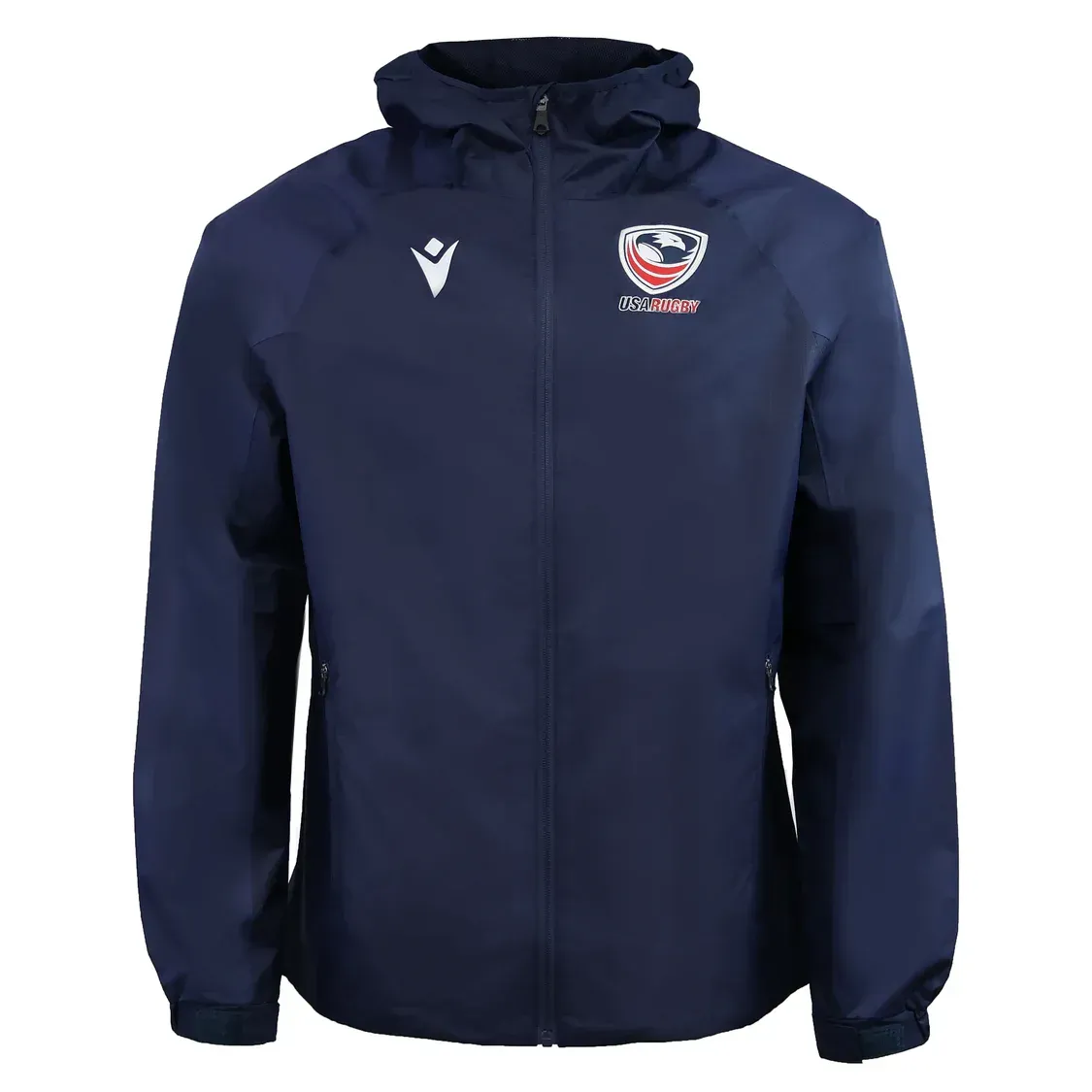 USA Rugby 25/26 Rain Jacket by Macron USA Rugby 25/26 Rain Jacket by Macron