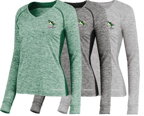 Coyotes - Ladies Long Sleeve Performance Shirt Coyotes - Ladies Long Sleeve Performance Shirt
