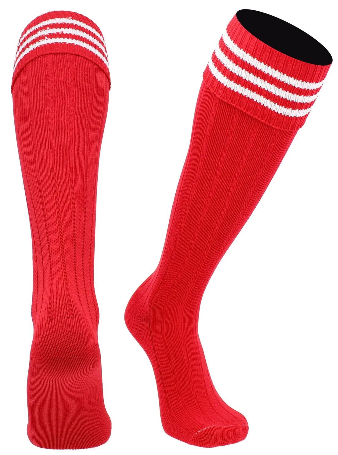 European 3-Stripes Fold Down Top Socks European 3-Stripes Fold Down Top Socks