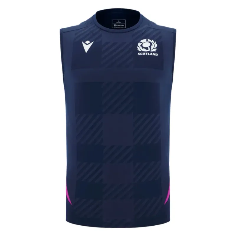 Scotland 25/26 Player Training Singlet by Macron