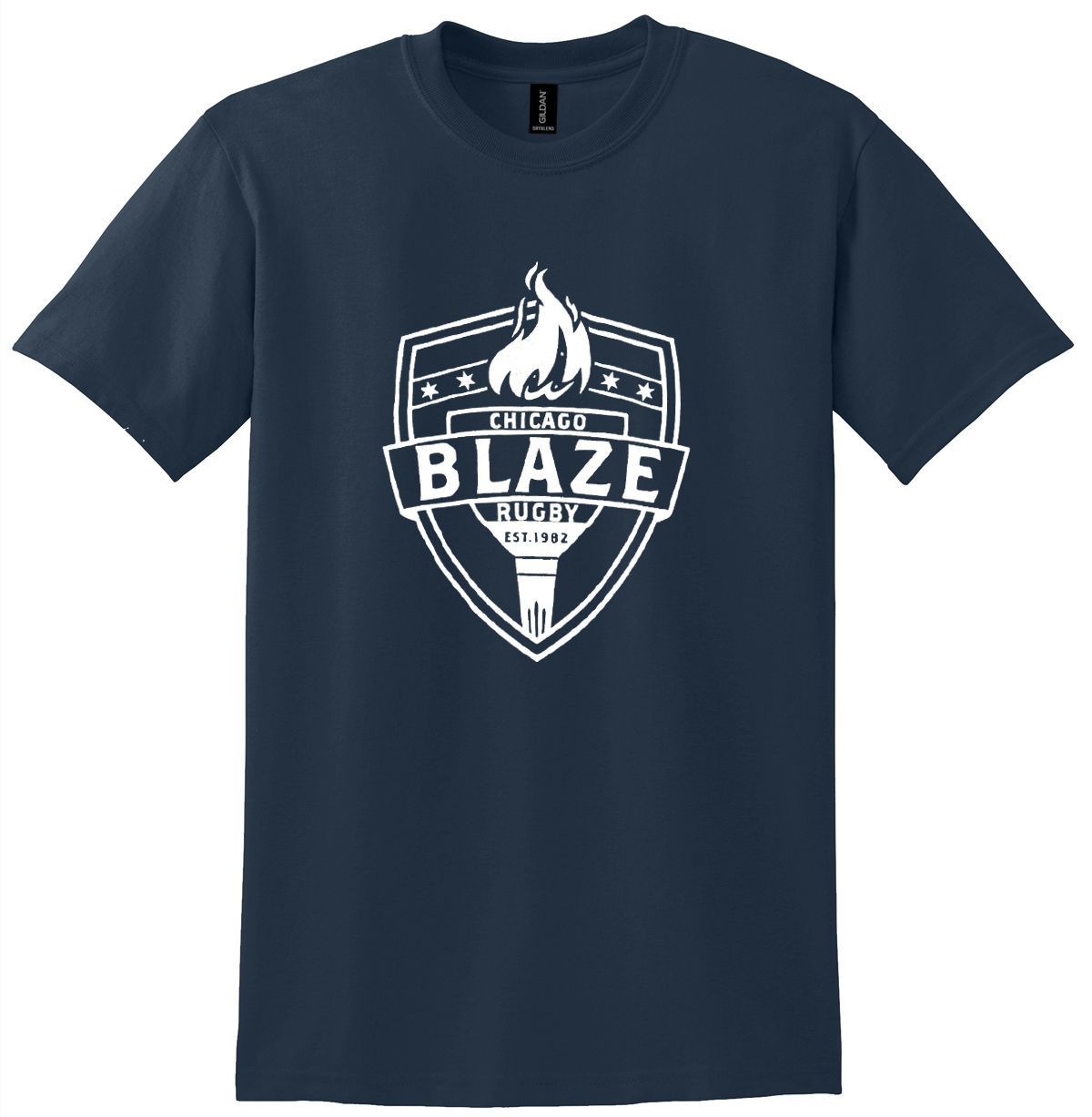 Blaze - Navy T-Shirt *CLOSEOUT* Blaze - Navy T-Shirt *CLOSEOUT*