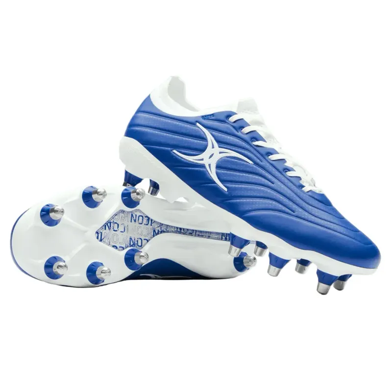 Gilbert Icon Power 8S V2 Boots (SG) - Blue