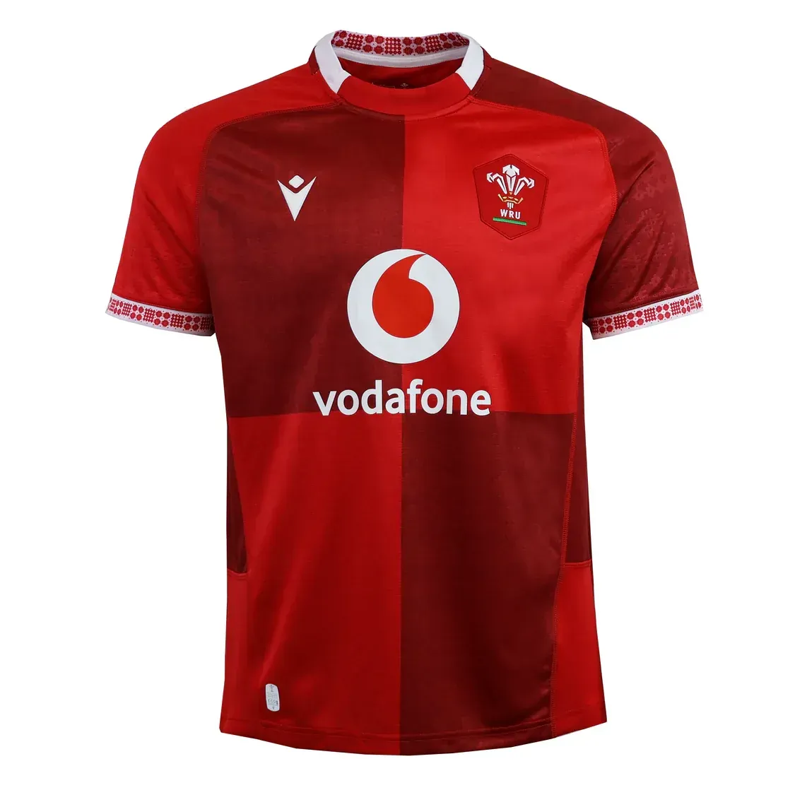 Wales 25/26 Replica Home Jersey by Macron Wales 25/26 Replica Home Jersey by Macron
