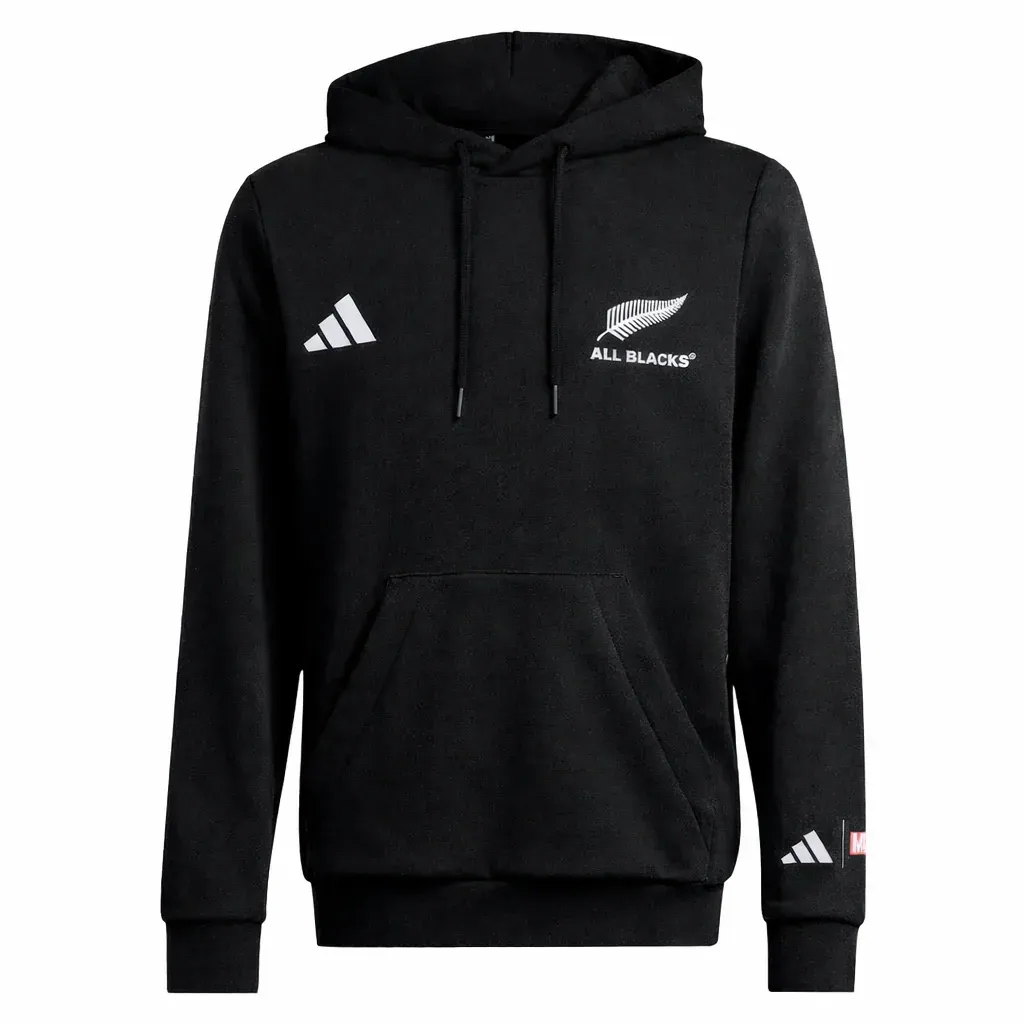 All Blacks 26/27 Marvel Hoodie by adidas All Blacks 26/27 Marvel Hoodie by adidas