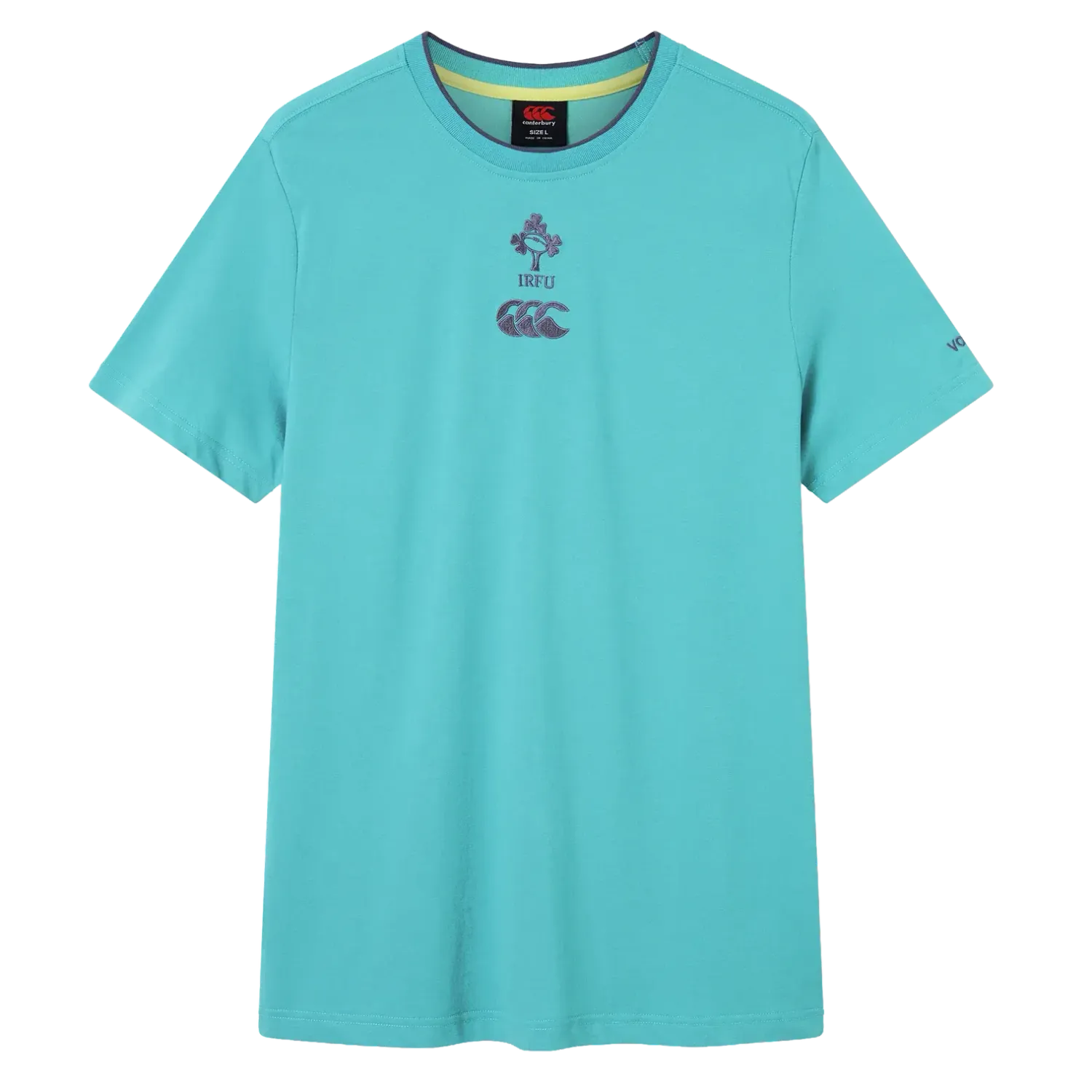 Ireland 26/27 Summer Tour Team Cotton T-Shirt by Canterbury Ireland 26/27 Summer Tour Team Cotton T-Shirt by Canterbury