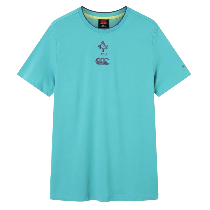 Ireland 26/27 Summer Tour Team Cotton T-Shirt by Canterbury