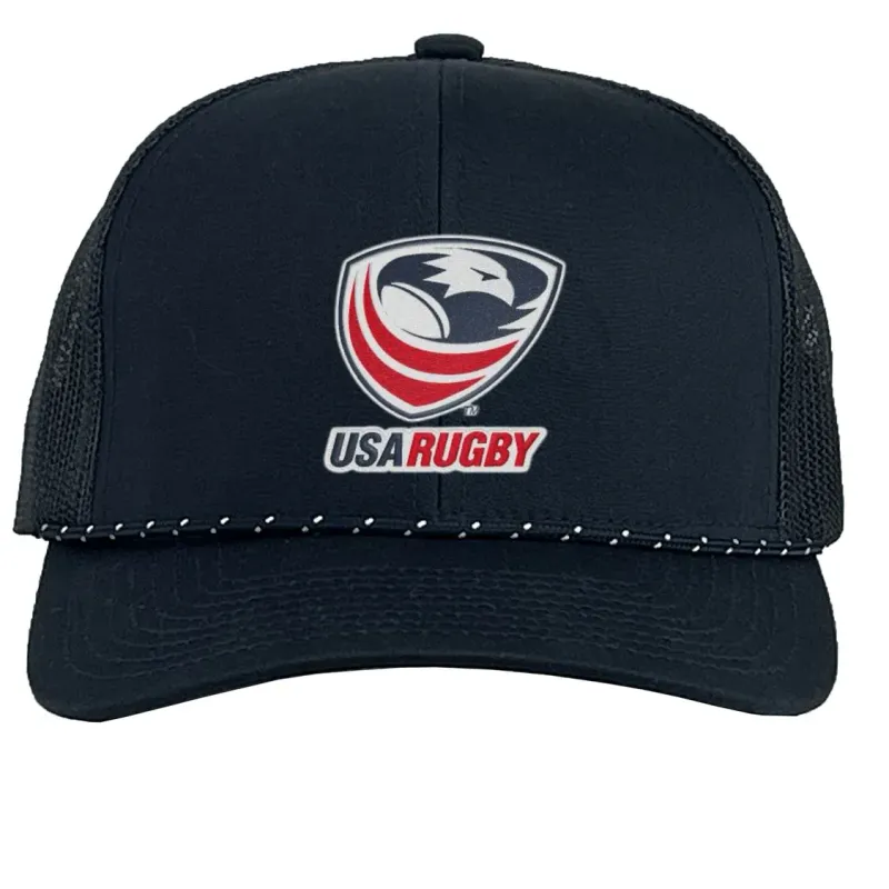 USA Rugby Trucker Snapback Braid Cap