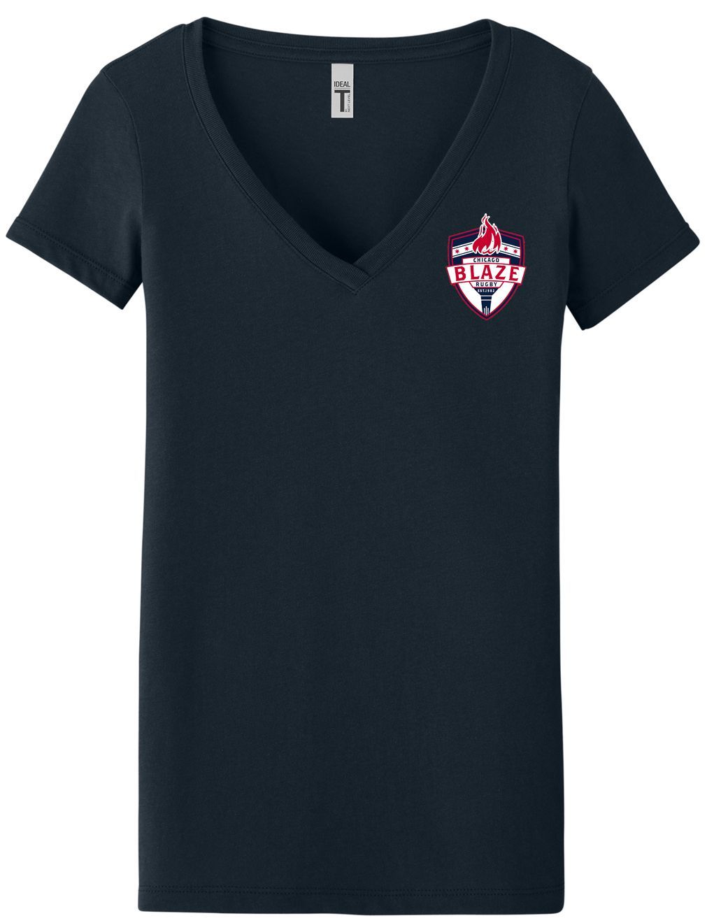 Blaze - Women's V-Neck Tee (Navy) *CLOSEOUT* Blaze - Women's V-Neck Tee (Navy) *CLOSEOUT*