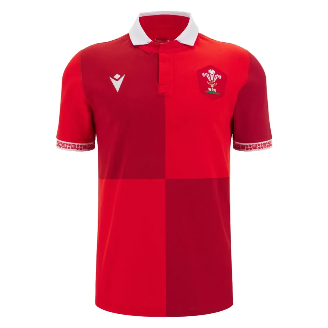 Wales 25/26 Replica Home Cotton Jersey by Macron Wales 25/26 Replica Home Cotton Jersey by Macron