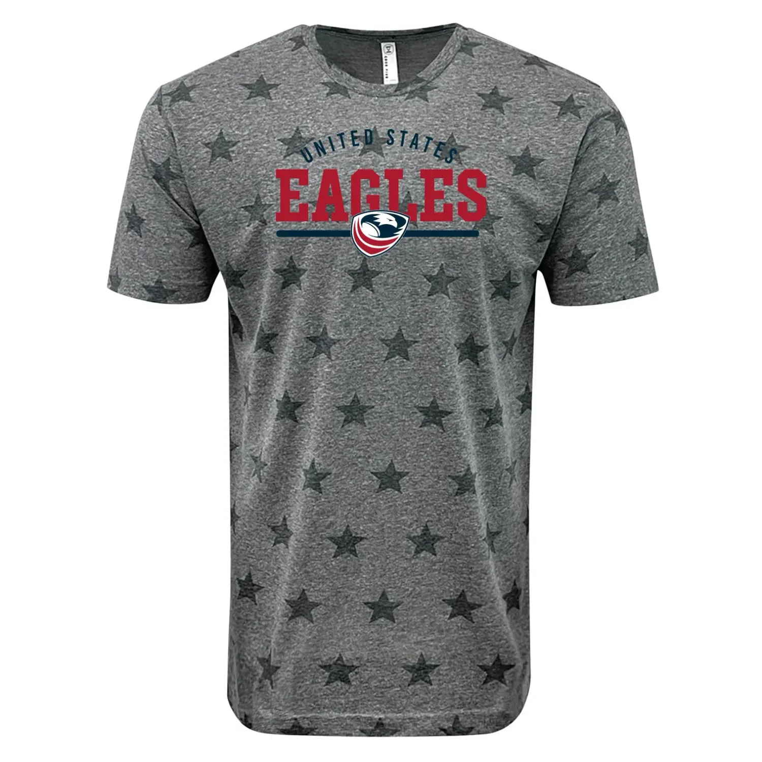 USA Rugby Wordmark Five-Star Tee USA Rugby Wordmark Five-Star Tee