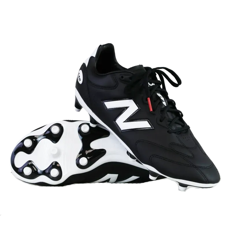New Balance 442 Pro Boots (FG) v3 - Black/White