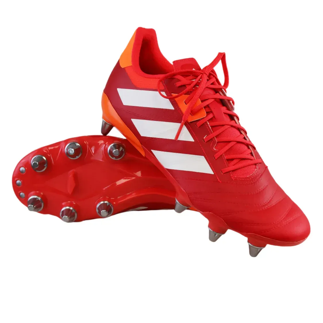 Adidas Kakari RS (SG) Boots - Lucid Red/White/Team Solar Orange Adidas Kakari RS (SG) Boots - Lucid Red/White/Team Solar Orange