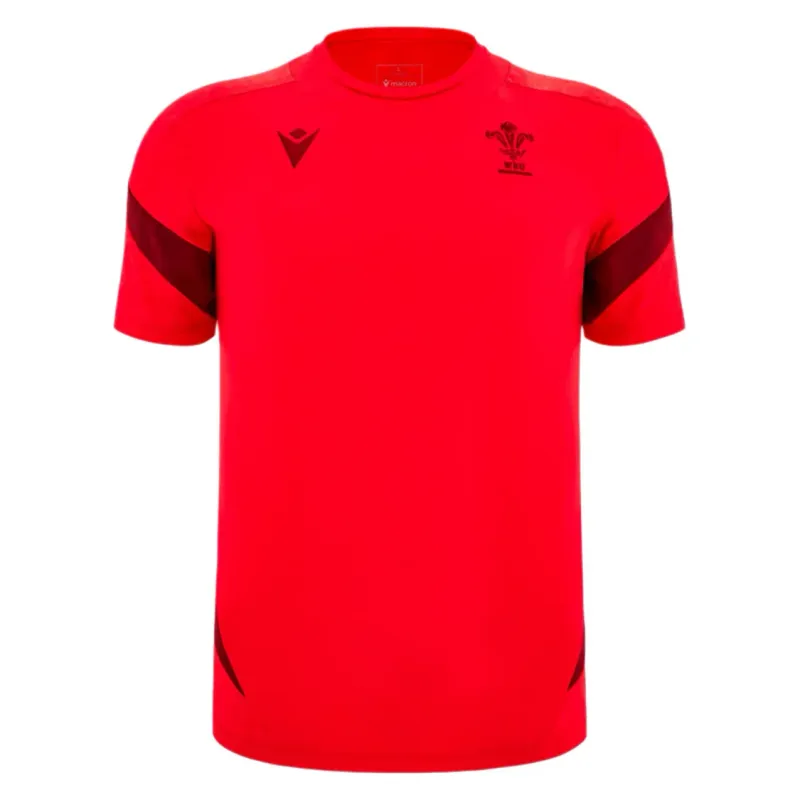 Wales 25/26 Player Training Shirt by Macron