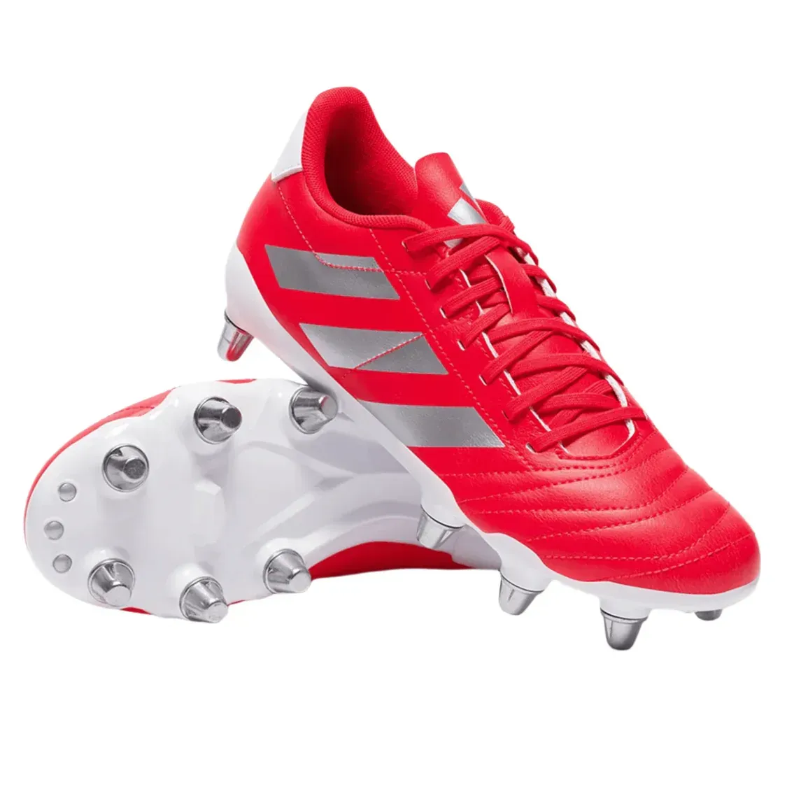 Adidas Kakari (SG) Boots - Lucid Red/Silver Metallic Adidas Kakari (SG) Boots - Lucid Red/Silver Metallic