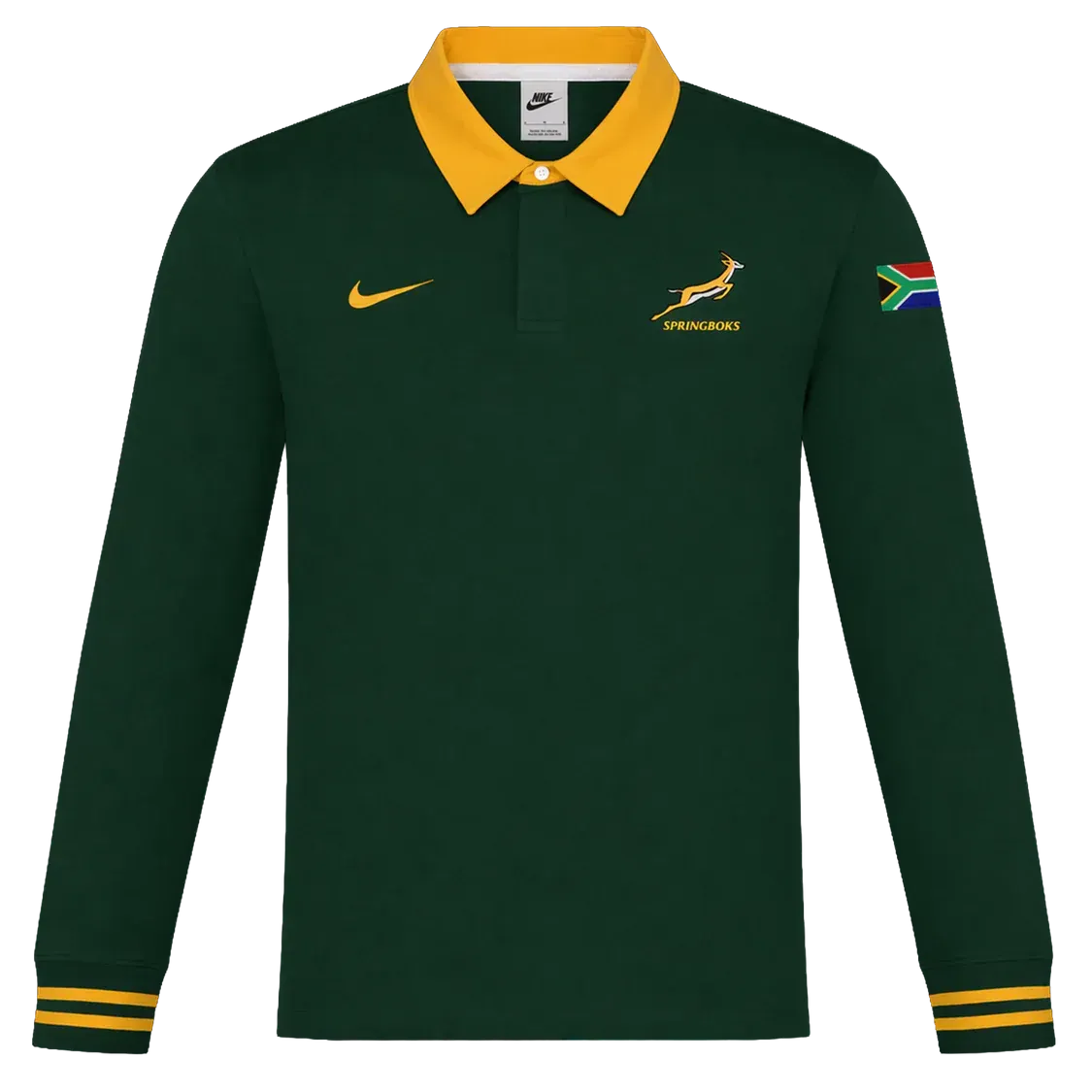 Springboks 26/27 Classic Long Sleeve Home Jersey by Nike Springboks 26/27 Classic Long Sleeve Home Jersey by Nike