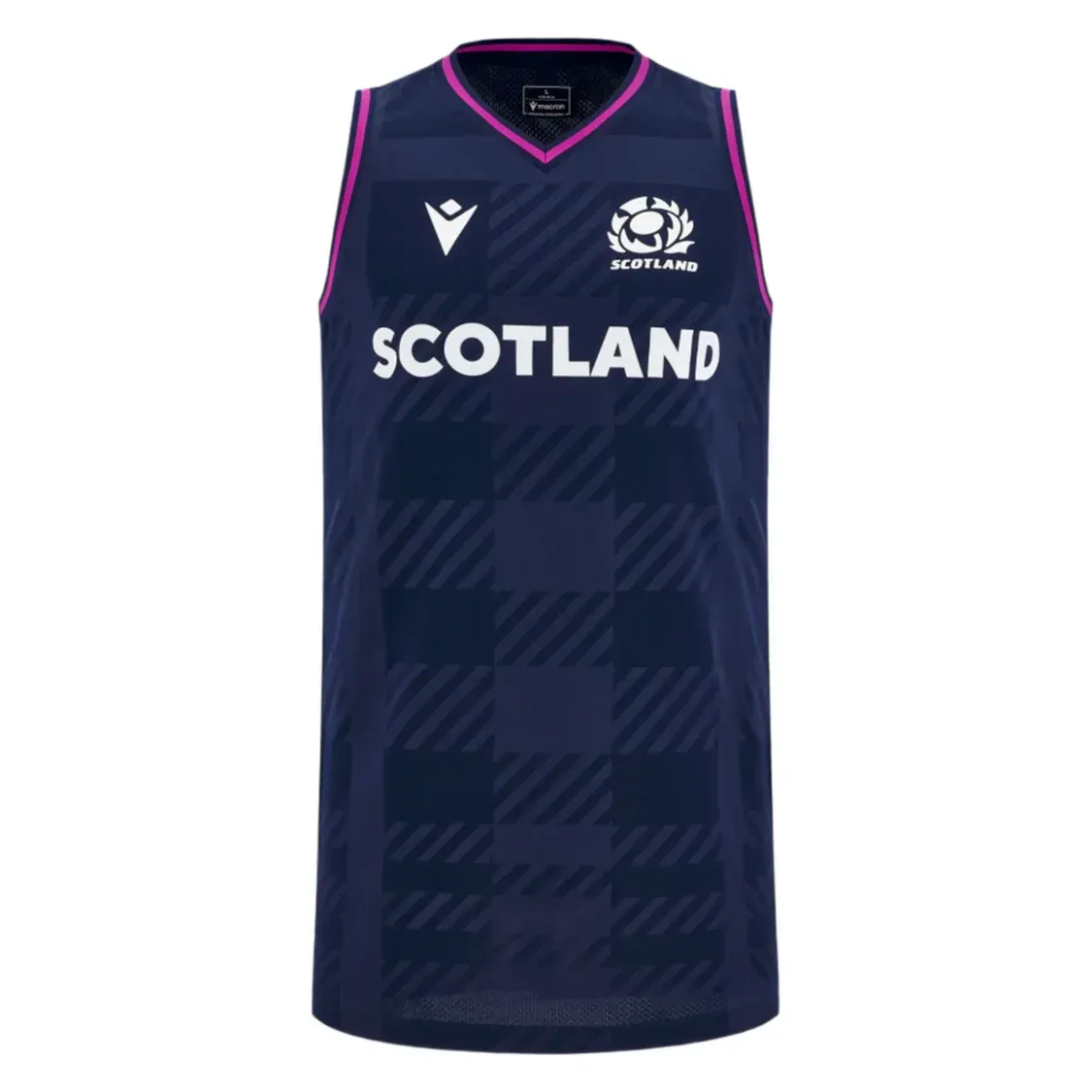 Scotland 25/26 Basketball Singlet by Macron Scotland 25/26 Basketball Singlet by Macron