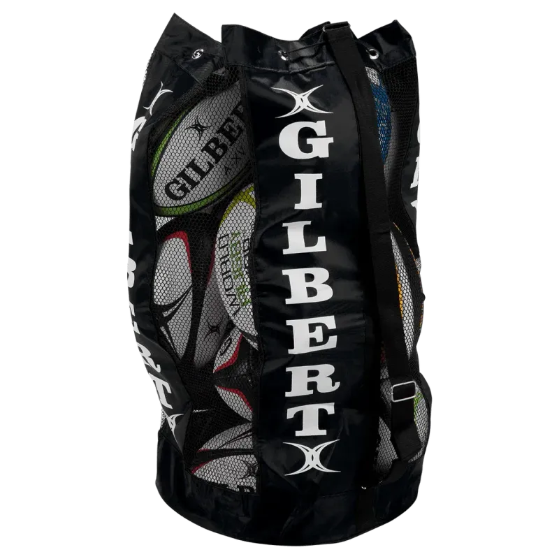 Gilbert Breathable Large Sturdy Rugby Ball Bag