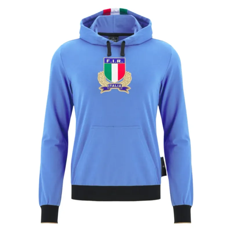 Italy 25/26 Fleece Supporters Hoodie by Macron