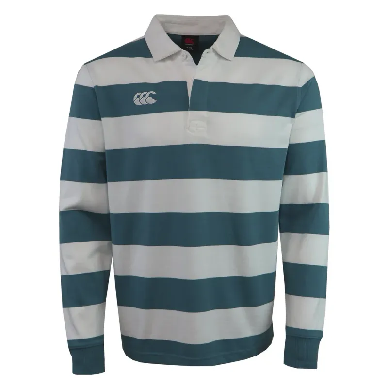 Canterbury Fundamental Yarn Dye Stripe Long Sleeve Rugby Jersey