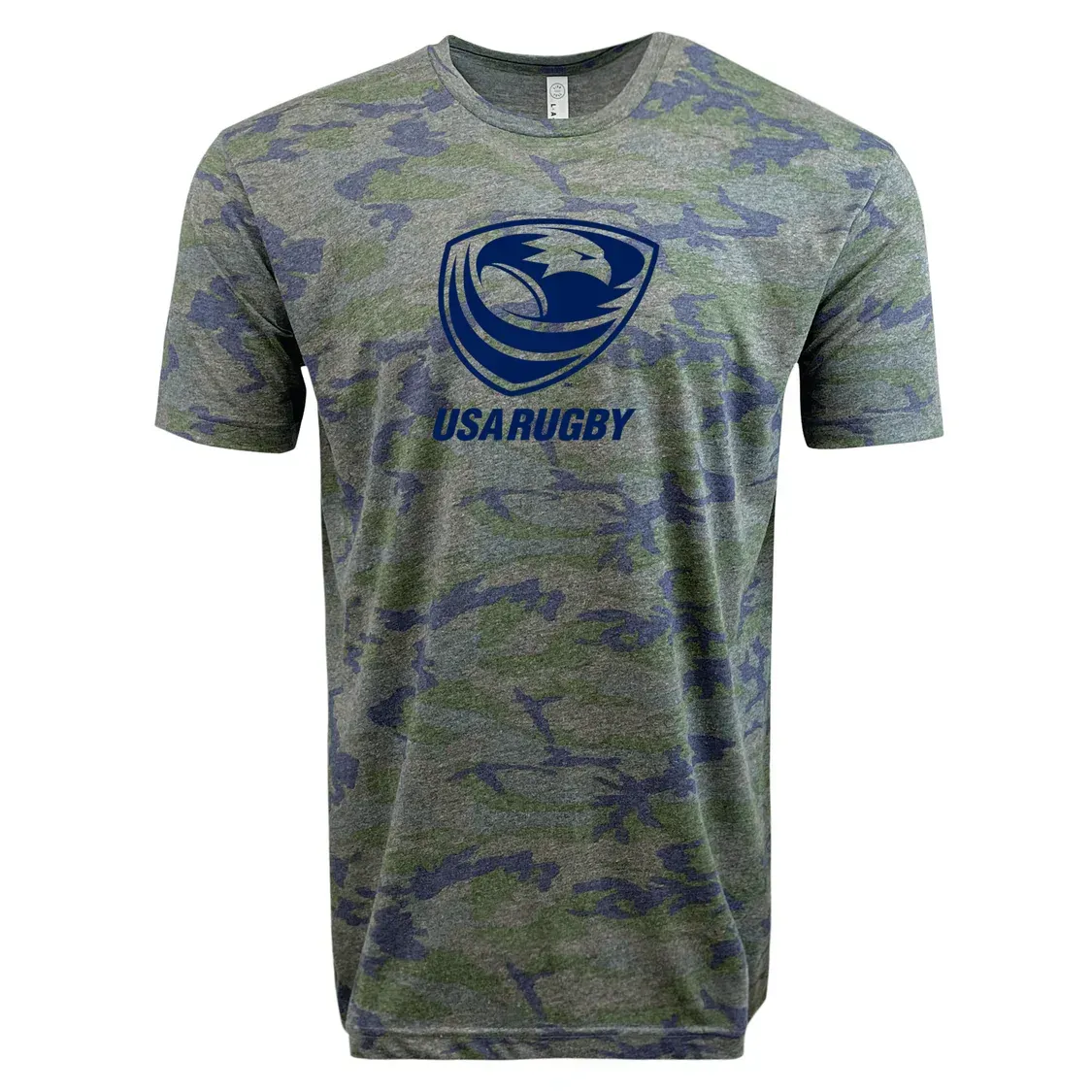 USA Rugby Tonal Camo Edition Crest Logo Supersoft Tee USA Rugby Tonal Camo Edition Crest Logo Supersoft Tee