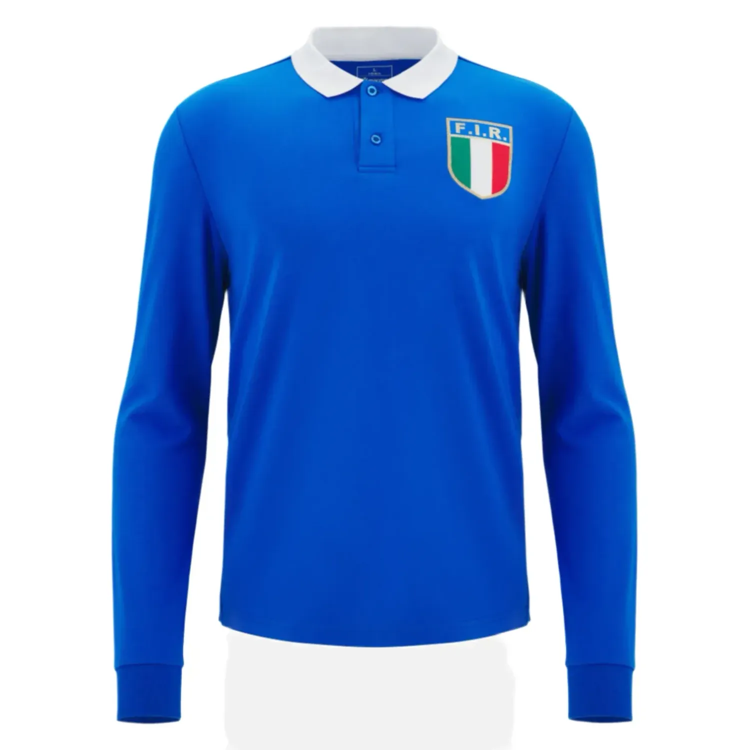 Italy 25/26 Vintage Long Sleeve Supporters Jersey by Macron
