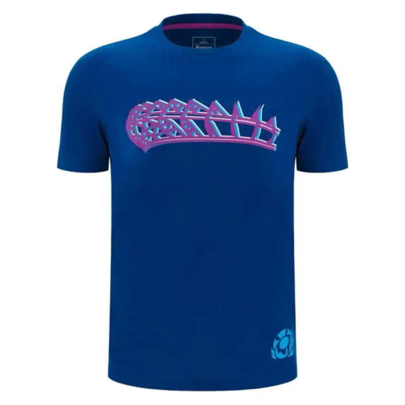 Scotland 25/26 Murrayfield Stadium T-Shirt by Macron