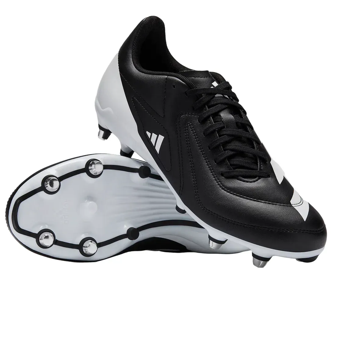 Adidas RS15 (SG) Boots - Black/White/Silver Adidas RS15 (SG) Boots - Black/White/Silver