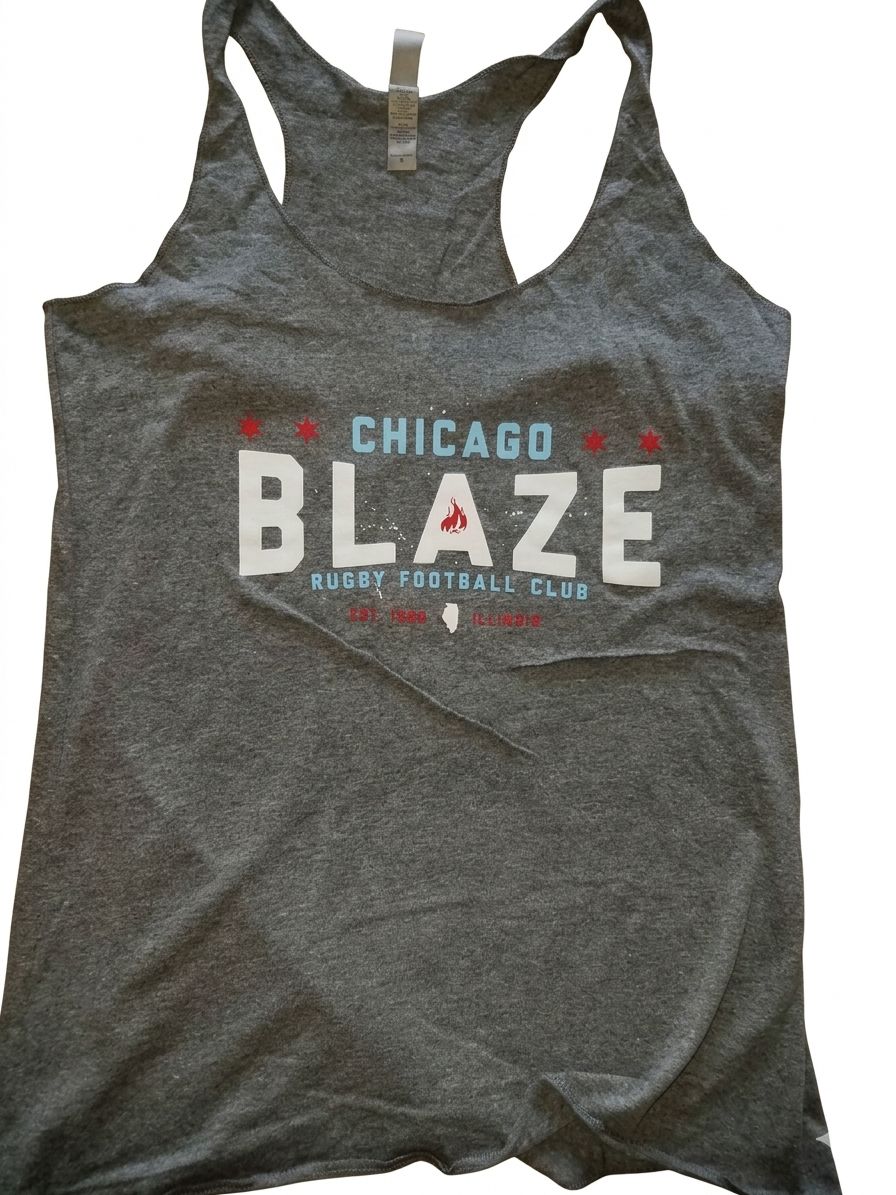 Blaze - Women's Racerback Tank Top (GREY) *CLOSEOUT* Blaze - Women's Racerback Tank Top (GREY) *CLOSEOUT*
