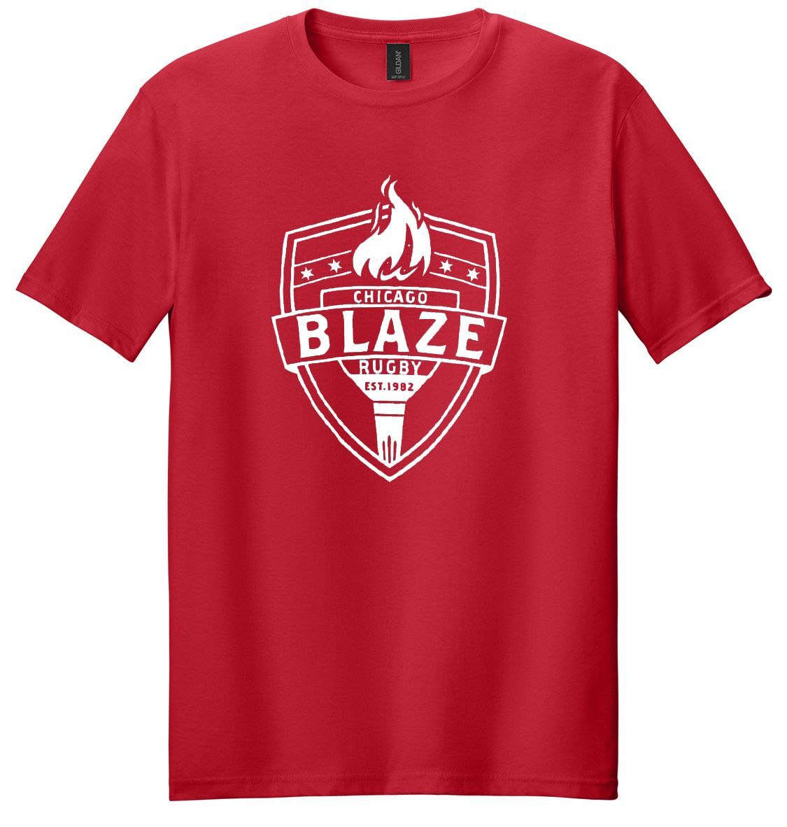 Blaze - Softstyle T-Shirt (RED) Blaze - Softstyle T-Shirt (RED)