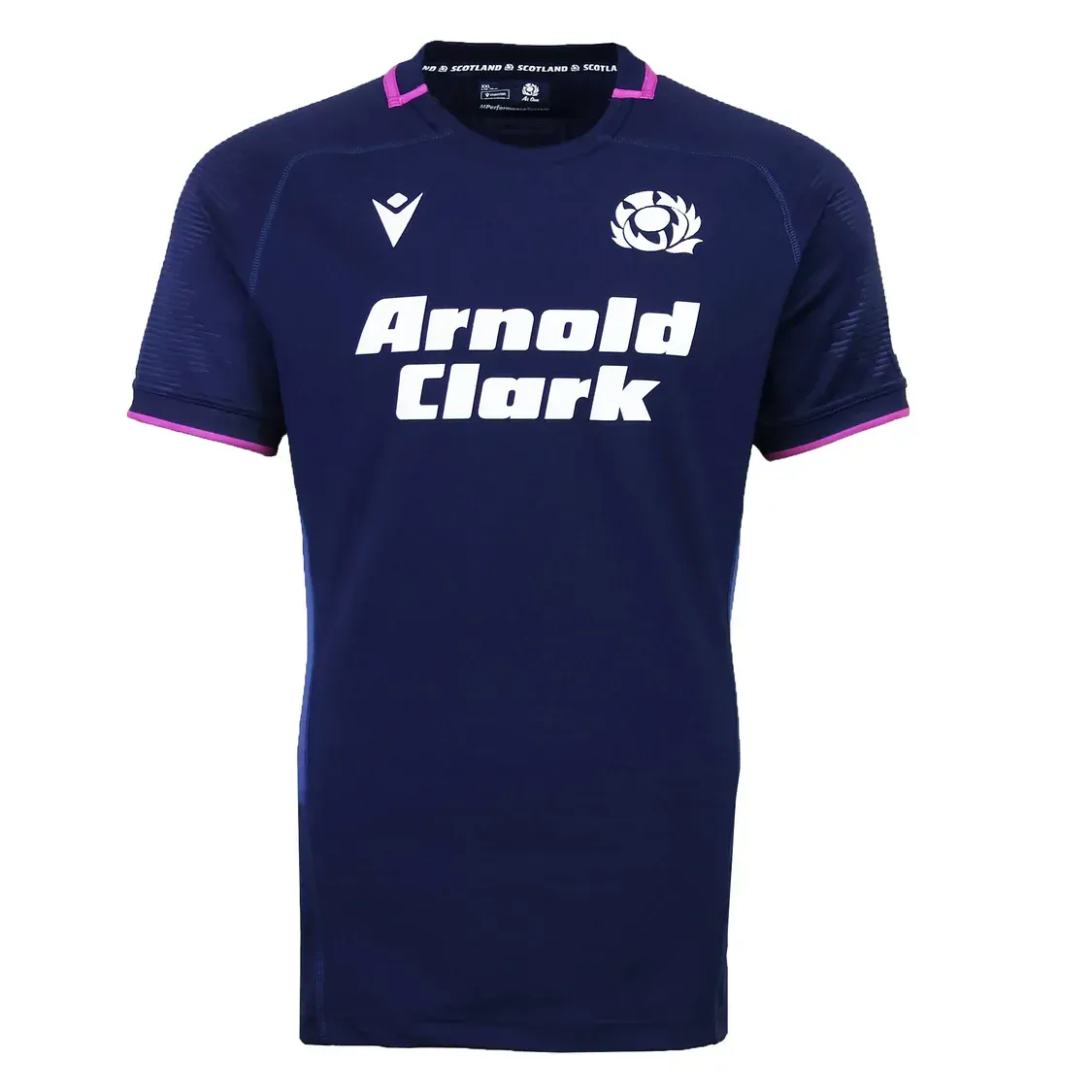Scotland 25/26 Authentic Matchday Home Jersey by Macron Scotland 25/26 Authentic Matchday Home Jersey by Macron