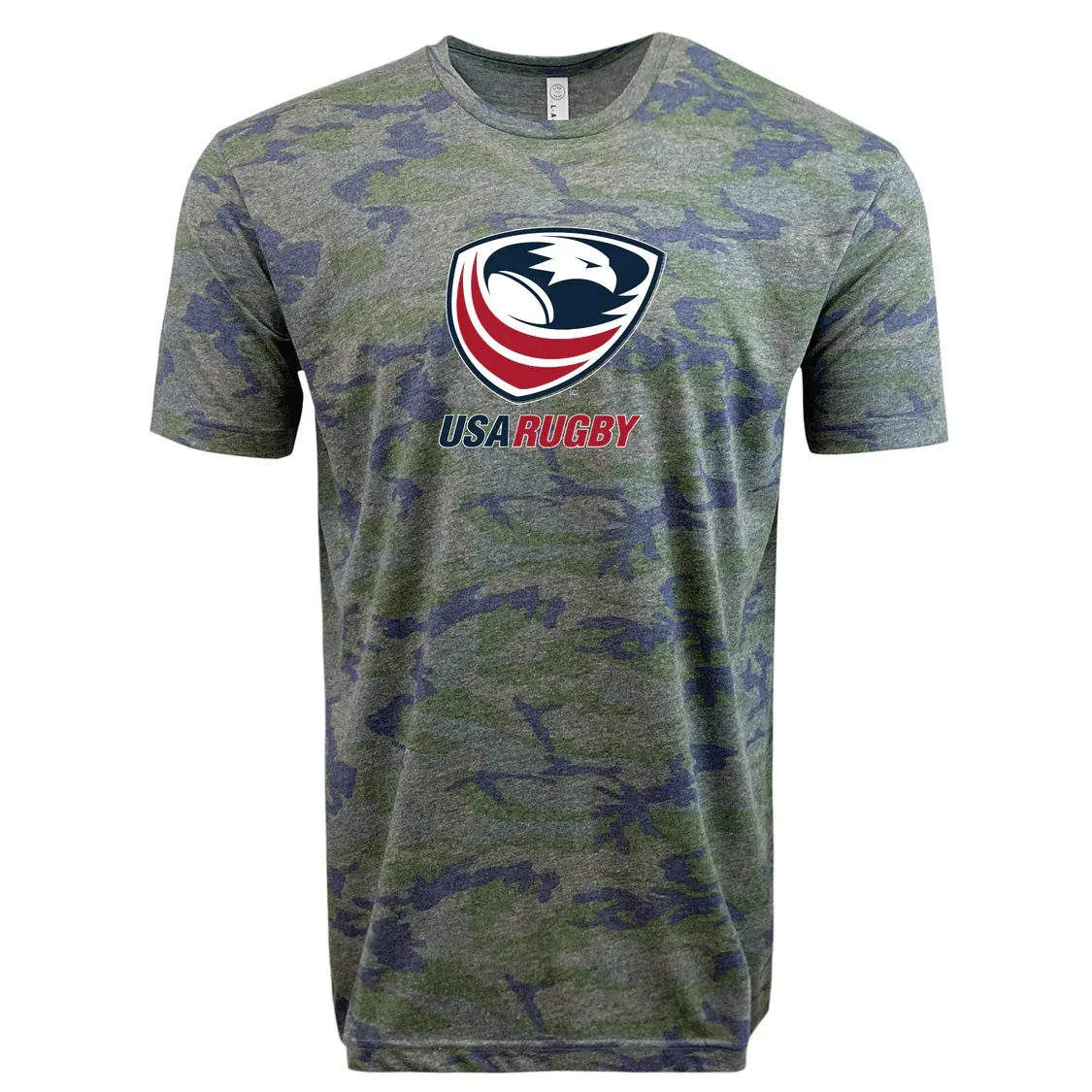USA Rugby Camo Edition Crest Logo Supersoft Tee USA Rugby Camo Edition Crest Logo Supersoft Tee