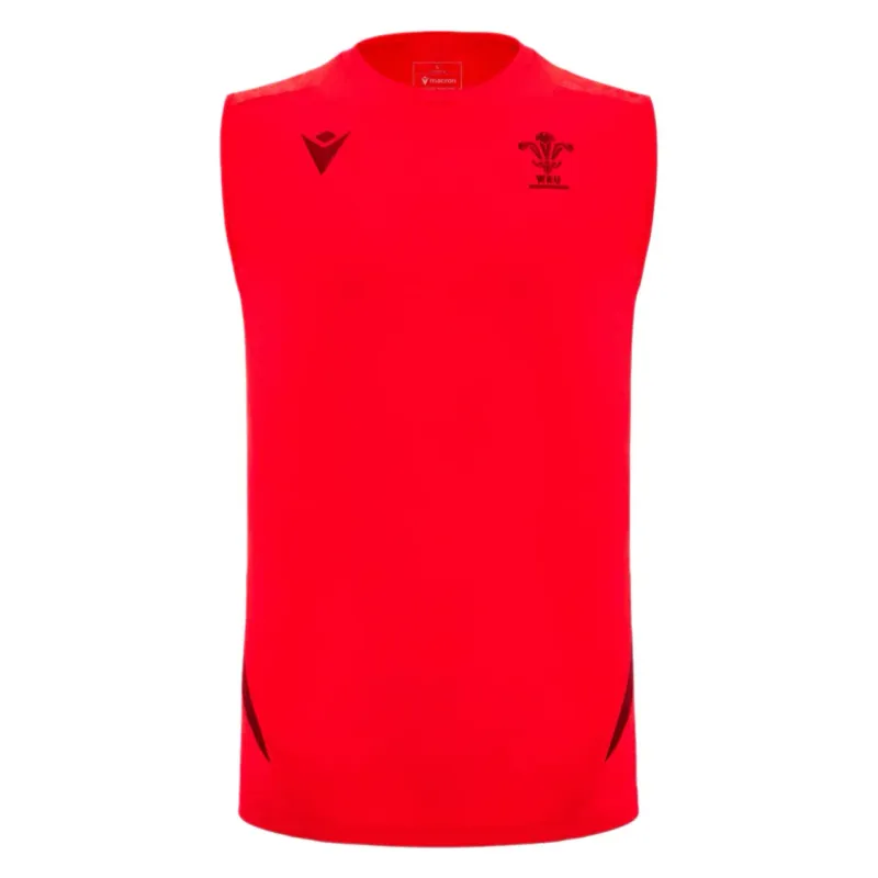 Wales 25/26 Player Training Singlet by Macron