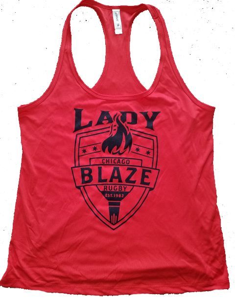 Blaze - Lady Blaze Racerback Tank *CLOSEOUT* Blaze - Lady Blaze Racerback Tank *CLOSEOUT*