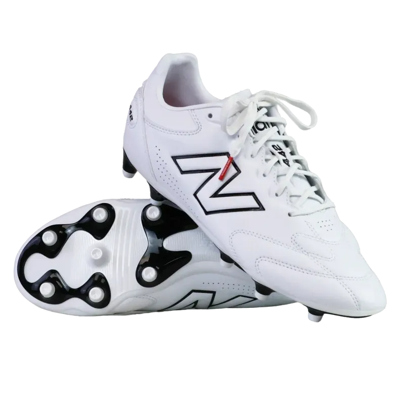 New Balance 442 Pro Boots (FG) v3 - White/Black