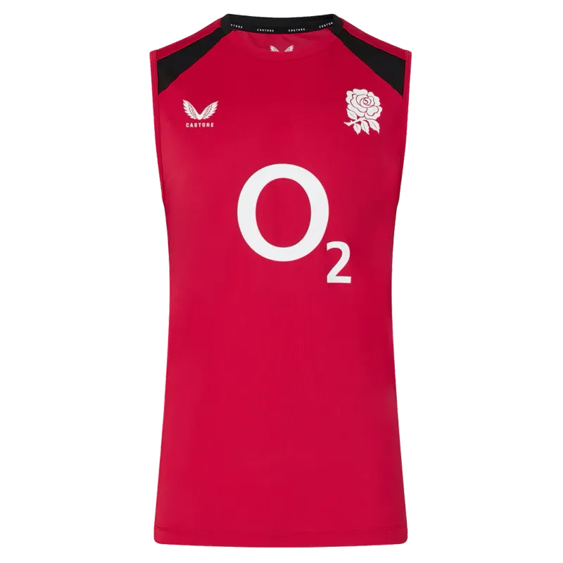 England 26/27 Performance Training Singlet by Castore