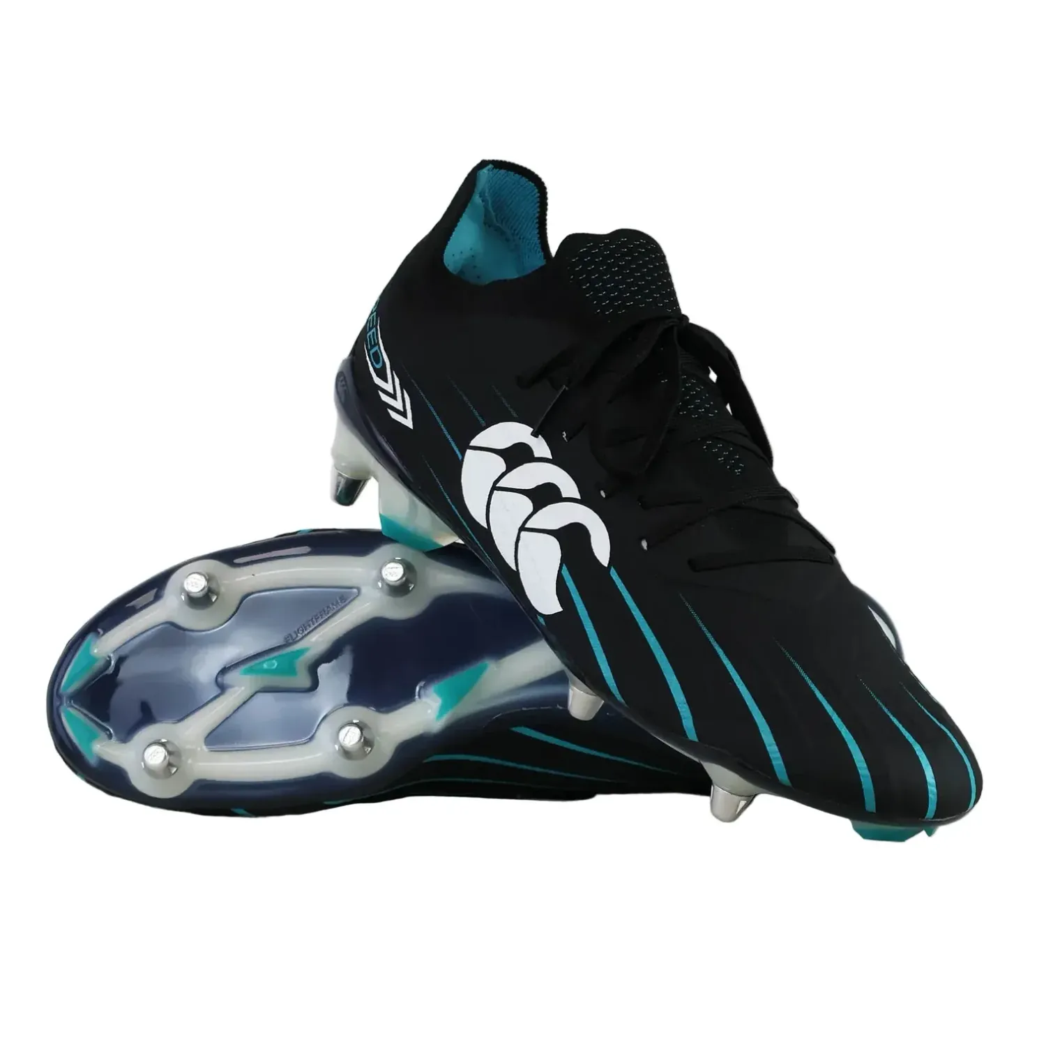 Canterbury Speed Falcon 2.0 Elite (SG) - Jet Black/Baltic Green Canterbury Speed Falcon 2.0 Elite (SG) - Jet Black/Baltic Green
