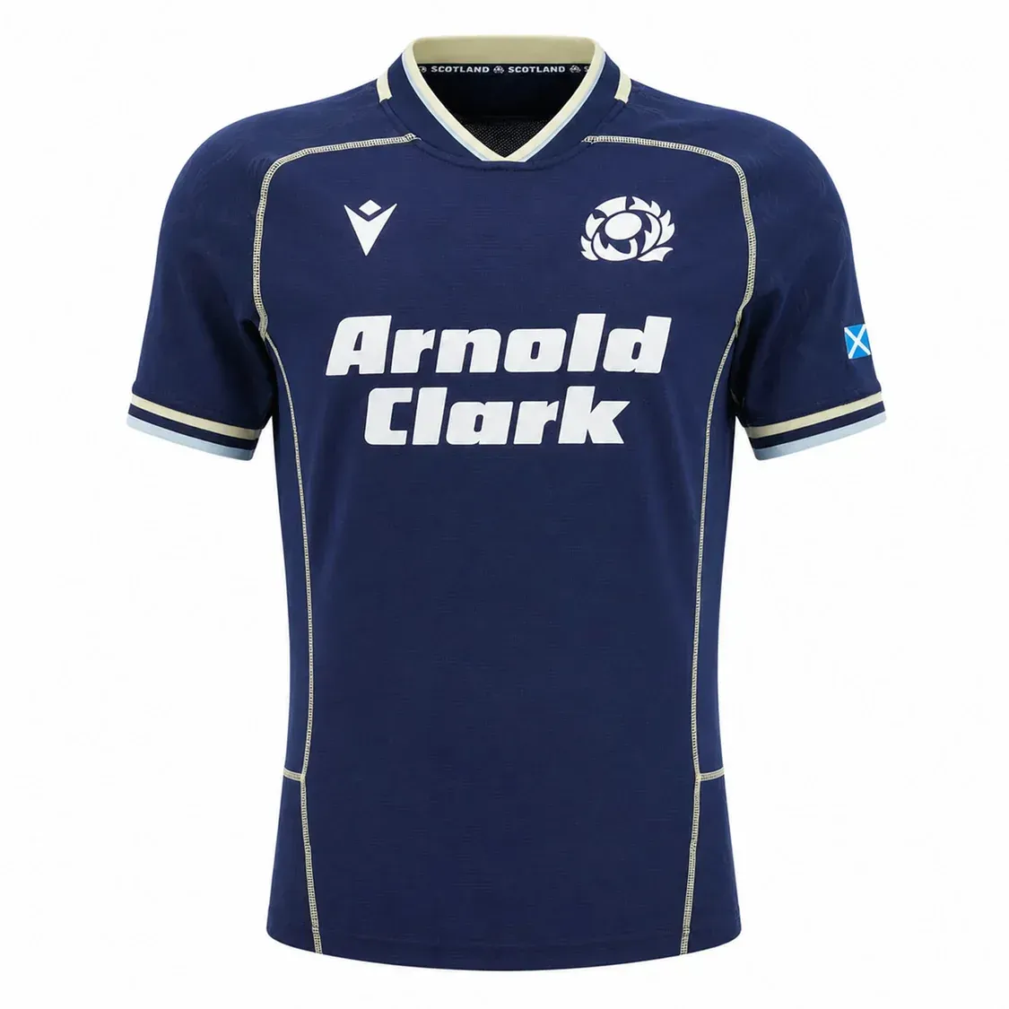 Scotland SRU 26/27 Authentic Matchday Home Jersey by Macron Scotland SRU 26/27 Authentic Matchday Home Jersey by Macron