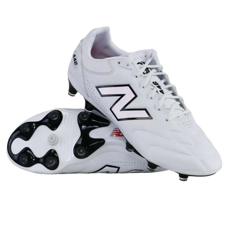 New Balance 442 Elite (FG) v3 - White/Black