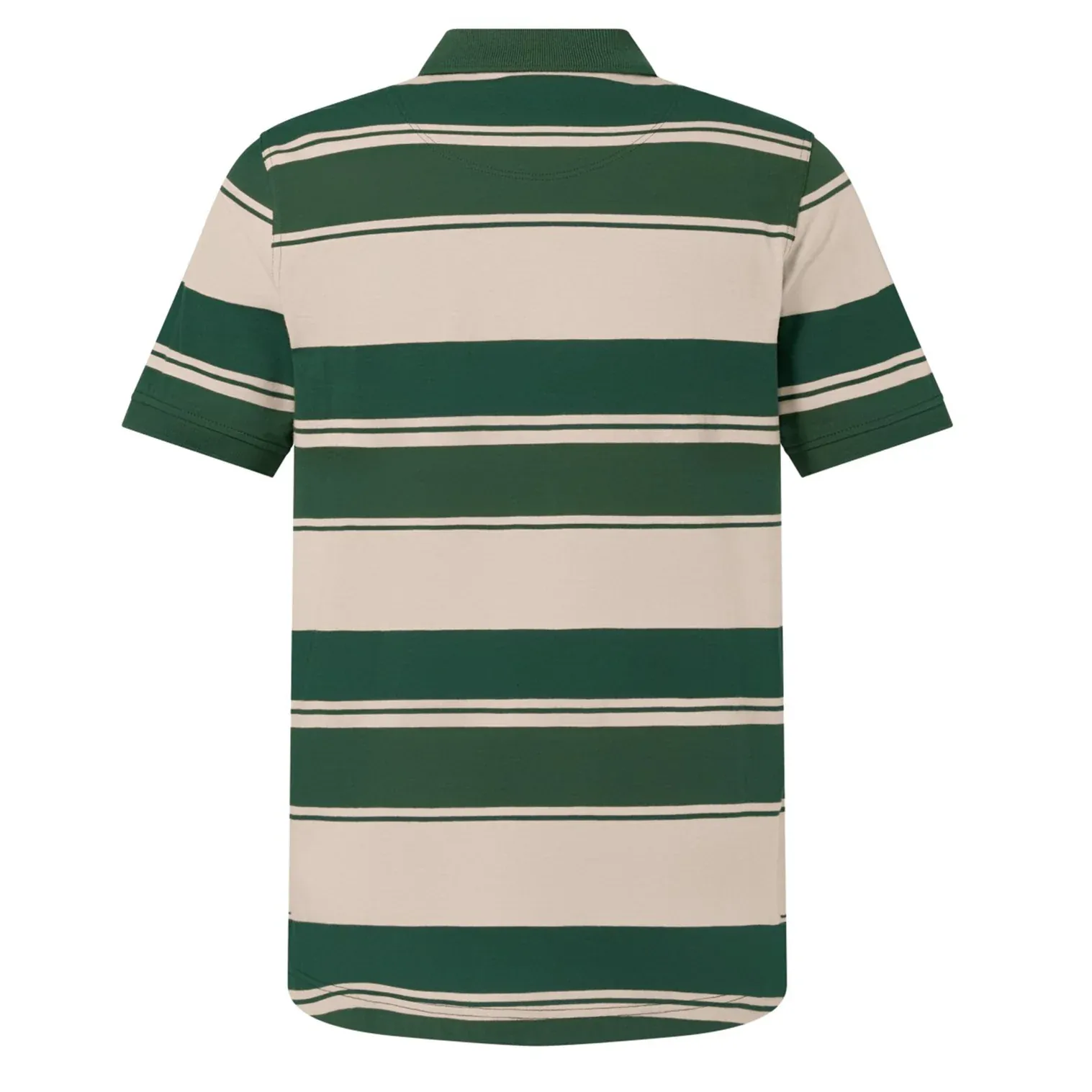 Canterbury Yarn Stripe Polo - Sycamore