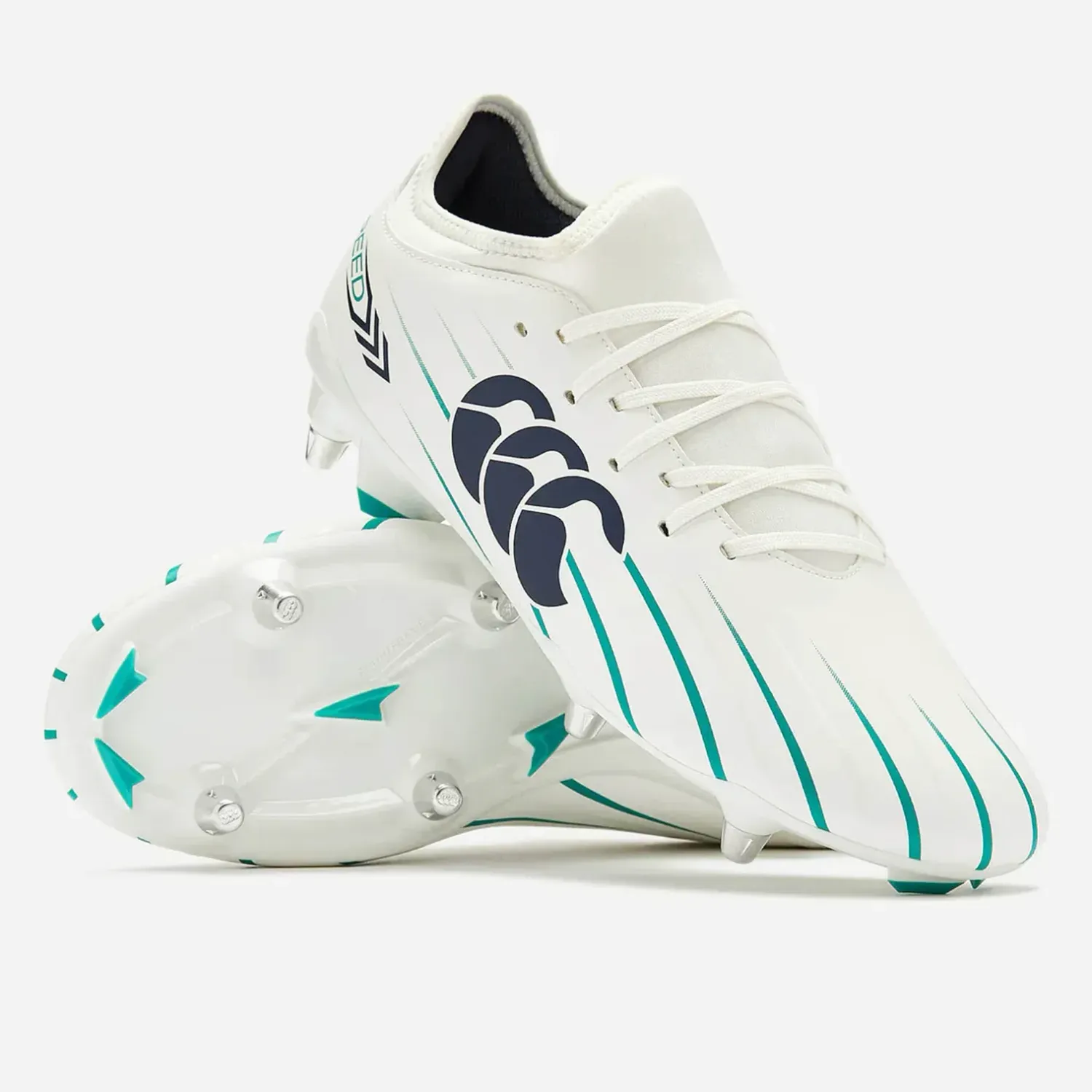 Canterbury Speed Falcon 2.0 Team (SG) - White/Baltic Green Canterbury Speed Falcon 2.0 Team (SG) - White/Baltic Green
