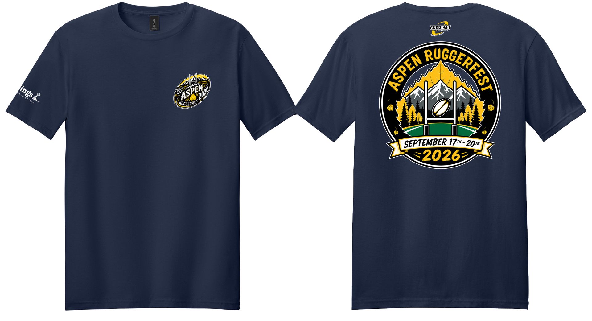 2026 Ruggerfest - Shirts 2 for $47